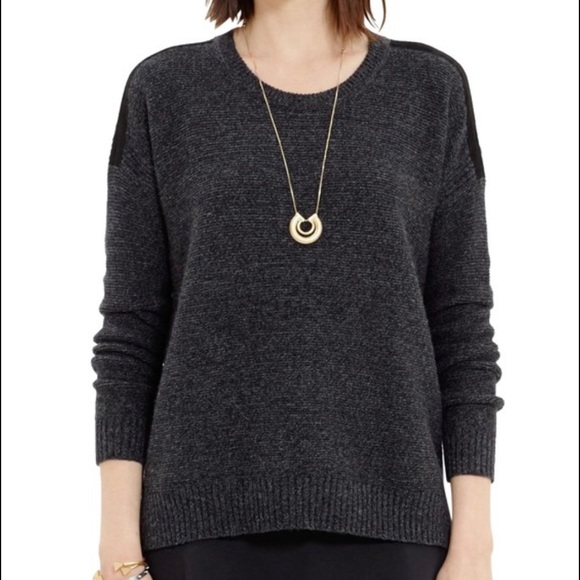 Madewell Gray Crewneck Tunic Sweater Sz Small - Picture 1 of 7